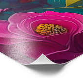 Fantasy Vogels Mannelijk Kardinaal Foto Afdruk (Hoek)