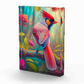 Fantasy Vogels Mannelijk Kardinaal Fotoblokken (Rechts)