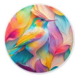 Fantasy Vogels Zijde Vogel Keramische Knop