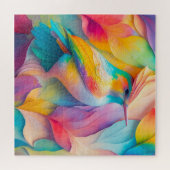 Fantasy Vogels Zijde Vogel Legpuzzel (Horizontaal)