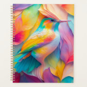Fantasy Vogels Zijde Vogel Planner (Voorkant)