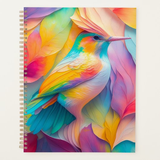 Fantasy Vogels Zijde Vogel Planner (Voorkant)