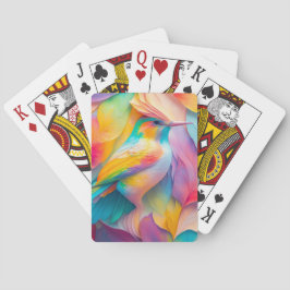 Fantasy Vogels Zijde Vogel Pokerkaarten