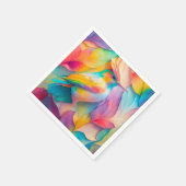 Fantasy Vogels Zijde Vogel Servet (Hoek)