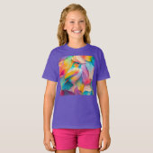 Fantasy Vogels Zijde Vogel T-shirt (Voorkant volledig)
