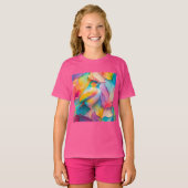 Fantasy Vogels Zijde Vogel T-shirt (Voorkant volledig)