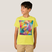 Fantasy Vogels Zijde Vogel T-shirt (Voorkant volledig)