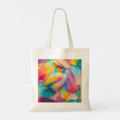 Fantasy Vogels Zijde Vogel Tote Bag (Achterkant)