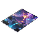 Fantasy Volcano World Photo Notebook Notitieboek (Linkerzijde)