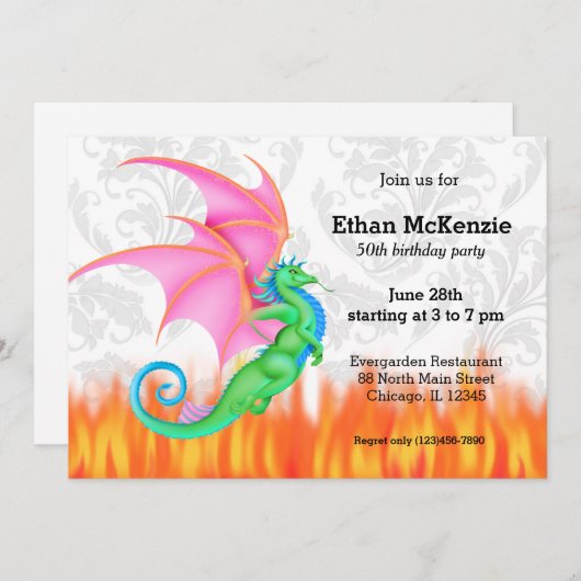 Fantasy vriend kaart (Voorkant / Achterkant)