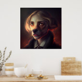 Fantasy-vrouw affiche nummer 5 van 6 poster (Keuken)