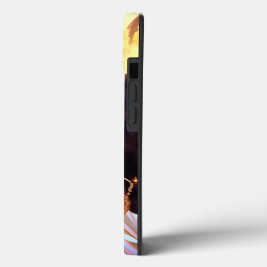 Fantasy Vrouw Afrikaanse Amerikaanse Kunst Case-Mate iPhone Case (Achterkant / Links)