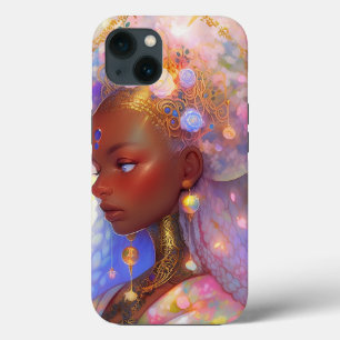 Fantasy Vrouw Afrikaanse Amerikaanse Kunst Case-Mate iPhone Case