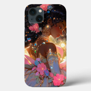 Fantasy Vrouw Afrikaanse Amerikaanse Kunst Case-Mate iPhone Case