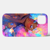 Fantasy Vrouw Afrikaanse Amerikaanse Kunst Case-Mate iPhone Case (Achterkant (horizontaal))