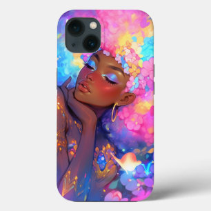 Fantasy Vrouw Afrikaanse Amerikaanse Kunst Case-Mate iPhone Case
