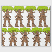 Fantasy Walking Tree Cadeaupapier (Vlak)