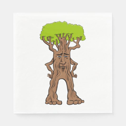 Fantasy Walking Tree Servet (Voorkant)