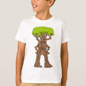 Fantasy Walking Tree T-shirt (Voorkant)