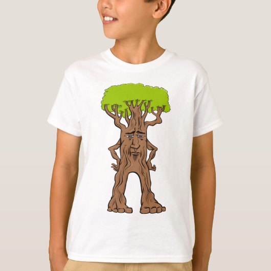 Fantasy Walking Tree T-shirt (Voorkant)