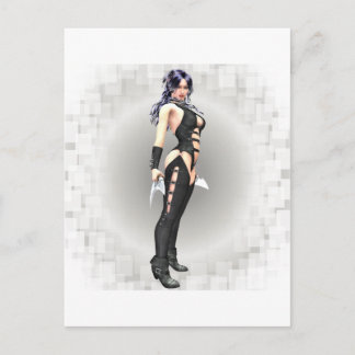 Fantasy Warrior 02 Briefkaart