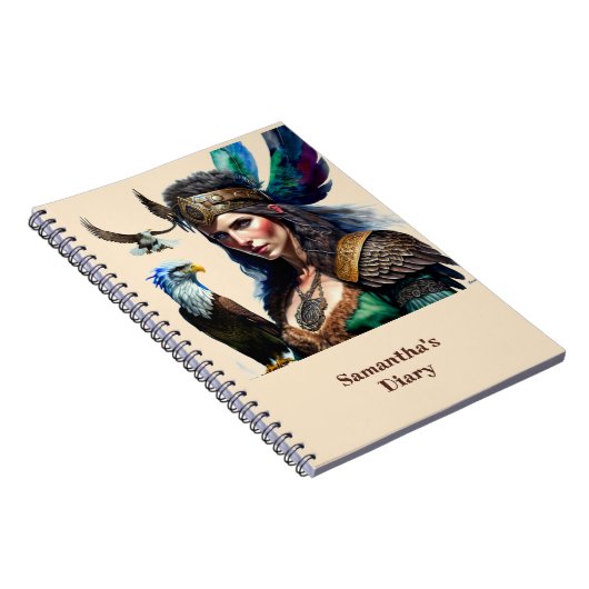 Fantasy Warrior Prinses Notitieboek (Rechterzijde)
