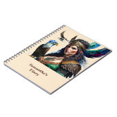 Fantasy Warrior Prinses Notitieboek (Linkerzijde)