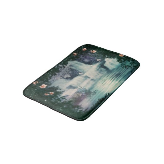 Fantasy Waterfall Cascade Badmat (Gekanteld)
