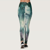 Fantasy Waterfall Cascade Leggings (Achterkant)