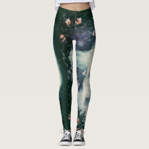 Fantasy Waterfall Cascade Leggings
