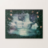 Fantasy Waterfall Cascade Legpuzzel (Horizontaal)