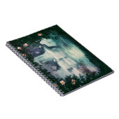 Fantasy Waterfall Cascade Notitieboek (Rechterzijde)