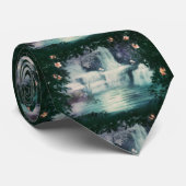 Fantasy Waterfall Cascade Stropdas (Opgerold)