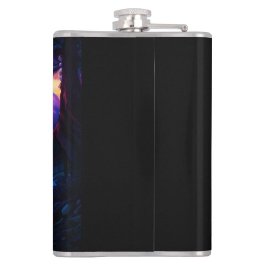 Fantasy Waterfall Heupfles (Achterkant)