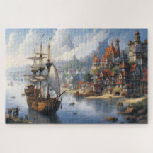 Fantasy Waterfront Village & Schip
