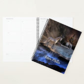 Fantasy Waterval en kasteel Planner (Display)