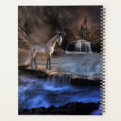Fantasy Waterval en kasteel Planner (Achterkant)