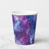 Fantasy waterverf - Deep Space Vibe : Papieren Bekers (Achterkant)