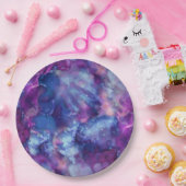 Fantasy waterverf - Deep Space Vibe : Papieren Bordje (Feest)