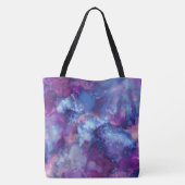 Fantasy waterverf - Deep Space Vibe : Tote Bag (Achterkant)