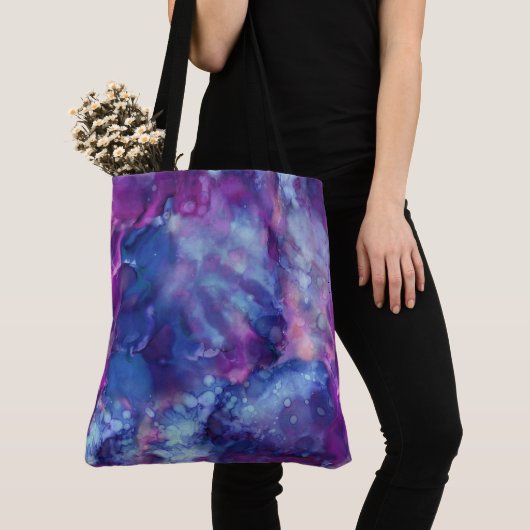 Fantasy waterverf - Deep Space Vibe : Tote Bag (Dichtbij)