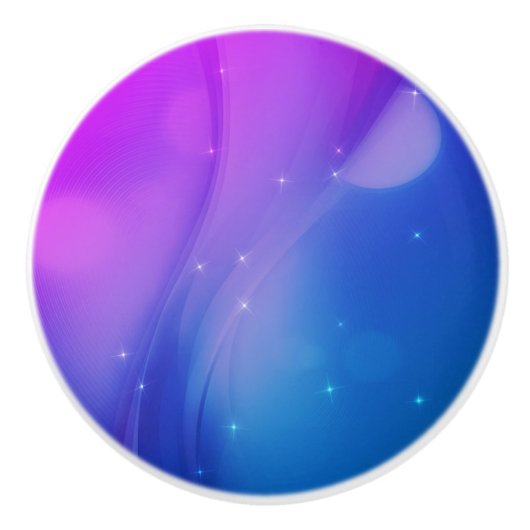 Fantasy Wave Keramische Knop (Voorkant)