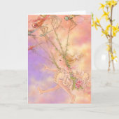 Fantasy Wenskaart - Wat dromen kunnen komen Kaart (Gele Bloem)