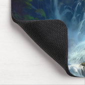 Fantasy Wereld Waterval Muismat (Hoek)