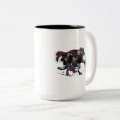 Fantasy Werewolf Fighter Mok (Voorkant rechts)