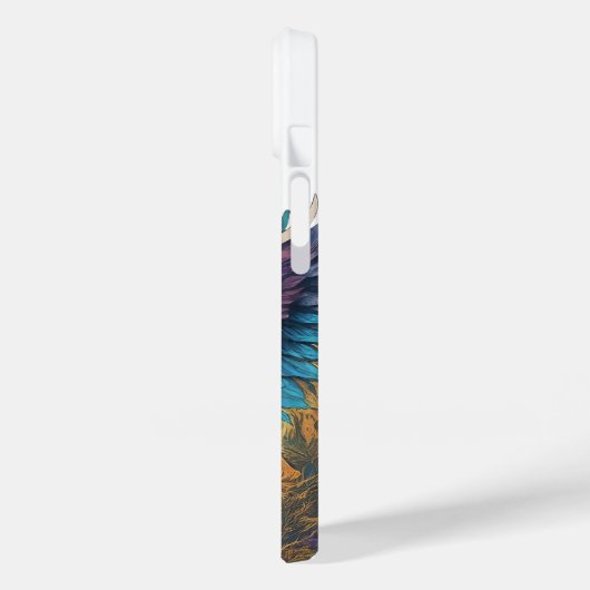 Fantasy wezens en magische iPhone / iPad hoesje (Achterkant / Links)