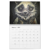 Fantasy Whimsical Surrealisme 12-maands kalender (Feb 2027)