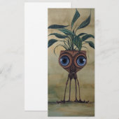 Fantasy Whimsical Surrealisme Platte Kaart (Voorkant / Achterkant)