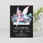 Fantasy Whimsy Fairy Verjaardag Kaart (Staand voorkant)