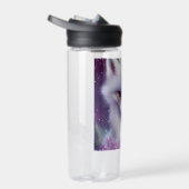 Fantasy White Baby Fox met lavendelogen Waterfles (Rechts)